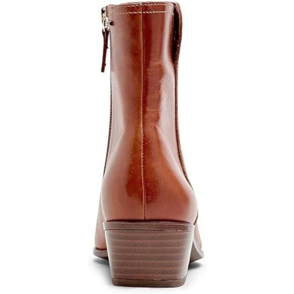 Rockport Geovana Mid Boot - Womens 9 Tan Boot Medium - Picture 4 of 4